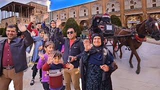 Exciting trip of the Doora's family and carriage ride in Isfahan