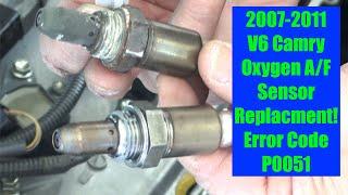 How to Properly Replace a Bad Oxygen Sensor! (2007-2011 V6 Camry —Error Code P0051)