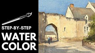 How to Create Texture in Watercolor [step by step]