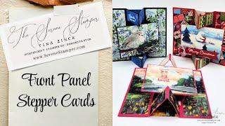 MY FAVORITE CARD FOLD! | Front Panel Stepper Card