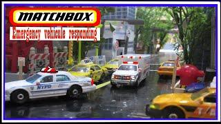 Matchbox Emergency Vehicle Responding 4 - Stop Motion