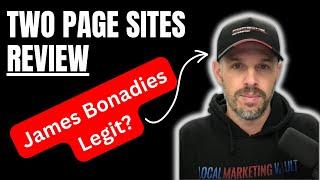 Two Page Sites - James Bonadies Legit? [2024 Review]