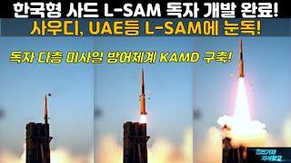 [#934] 한국형 사드 L-SAM 독자 개발 완료! 사우디, UAE등 LSAM에 눈독! 독자 다층 미사일 방어체계 KAMD 구축!#L-SAM 블록2#천궁2#천궁3#LAMD