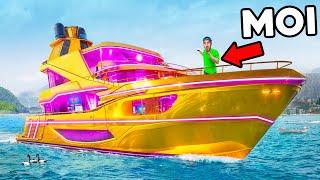 JE TESTE LA PREMIÈRE CLASSE DU BATEAU LE PLUS LUXUEUX DU MONDE !