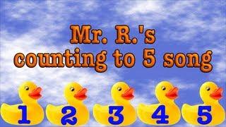 Count to five! A Number Song for Early Learners