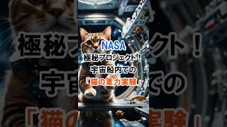 【宇宙ch】NASA極秘プロジェクト！宇宙船内での「猫の重力実験」で判明した衝撃の事実とは？【GALAXYENCE】 #宇宙 #宇宙の謎 #雑学 #NASA #宇宙実験 #猫の重力実験 #衝撃事実