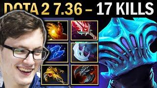 Razor Dota 2 7.36 Miracle with 17 Kills and Midas - TI13