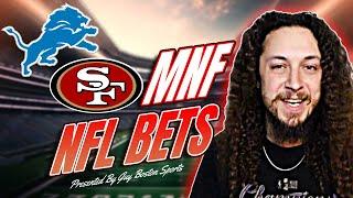 Lions vs 49ers Monday Night Football Picks | FREE NFL Bets, Predictions and Player Props