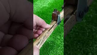 Unique Bamboo Slingshot # Bamboo creative # Craft # DIY