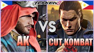 Tekken 8  ▰  AK (#1 Shaheen) Vs Cut Kombat (Kazuya) ▰ Full Gameplay!