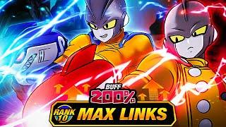 THE BEST UNITS EVER!!! LEVEL 10 LINKS 100% RAINBOW STAR GAMMA 1 & GAMMA 2!! (DBZ: Dokkan Battle)