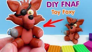 Five Nights at Freddy's Foxy Plush Plasticine Tutorial