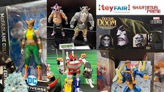 Dr. Doom Helmet, Playmates MMPR, NECA TMNT, & McFarlane DC Multiverse & Marvel Statues at NYTF 2025