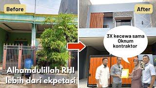 BIKIN PANGLING | HASIL RENOVASI RUMAH LAMA JADI RUMAH MODERN 2 LANTAI SECANTIK INI CUMA 400JUTA