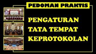 Pedoman Tata Tempat Keprotokolan