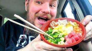 Brandon's Sampler Platter: Mariano's, Mango Combo Poke Bowl