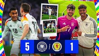 5-1 EM AUFTAKTSIEG! DEUTSCHLAND VS SCHOTTLAND️ STADIONVLOG MIT WILLY