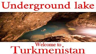 Underground lake Kov-Ata. Baharden. Turkmenistan.