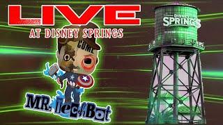 Disney Springs LIVE with Mr Techbot and Family