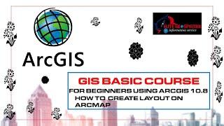 GIS BASICS: How to create layout on arcmap10.8 #autocad#viral #arcgistutorial#shorts