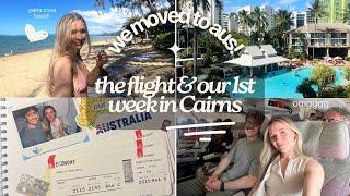 flying to australia & our 1st week exploring cairns !!