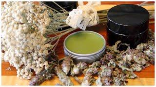 How to make herbal salves with herb infused oils