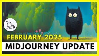 Midjourney Update | February 2025: MAJOR Folder Overhaul, Editor Upgrades Soon + V7 & Video Timeline