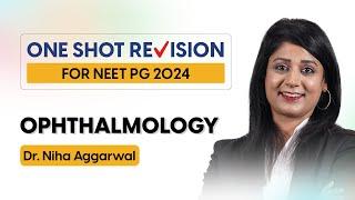 Revise OPHTHALMOLOGY in One Shot | Mission NEET PG 24 One Shot Revision By DR. NIHA AGGARWAL.