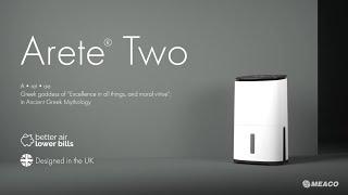 Introducing Arete® Two, our fastest, most efficient dehumidifier yet | Meaco