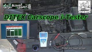 DITEX Carscope i Tester relative compression tester Bodgit And Leggit Garage