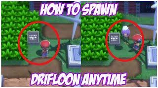 How to Spawn Drifloon at Anytime In Brilliant Diamond & Shining Pearl!