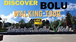 Discover Bolu City | Walking Tour | Green Paradise of Turkey | 4K ULTRA HD | VLOG