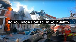 House Fire Critique -  Text Book, Fire Fighting 101 This is how you do it!