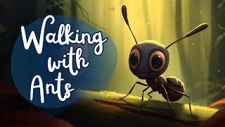  Walking with Ants  Cute Sleepy Story | Storytelling and Rain 