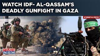 Al Qassam- IDF Troops' Deadly Gunfight In Gaza| Israeli Military Vehicles Attacked| Combat Video Out