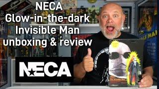 NECA Glow-in-the-dark The Invisible Man unboxing & review