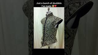 I ordered an AliExpress knockoff of a doublet I made - stay tuned for THAT. Until then - doublets!