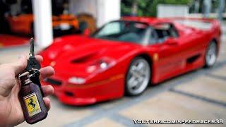 Driving a Ferrari F50!!