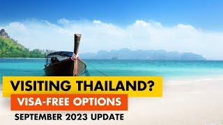  Thailand TOURIST VISA OPTIONS September 2023 | NEW Thai Elite Visa Packages