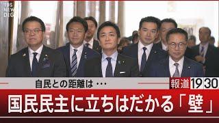 自民との距離は･･･/国民民主に立ちはだかる「壁」【11月29日(金)#報道1930】