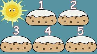 Five Currant Buns in a Baker's Shop! Nursery Rhyme for babies and toddlers from Sing and Learn!
