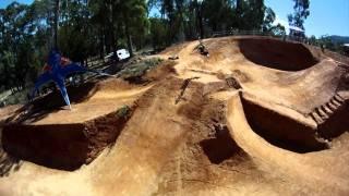 BIG BMX dirt competition in Australia - Red Bull Dirt Pipe 2011