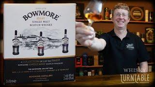 Bowmore Tasting Whisky Sample Set - 12 Jahre, 15 Jahre & 18 Jahre