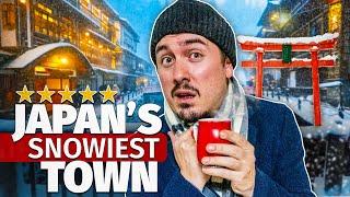 I Survived Japan's Snowiest Town ️ Winter Road Trip