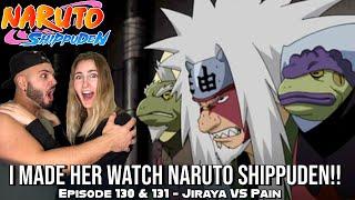 JIRAYA'S EPIC BATTLE WITH PAIN!!! Girlfriend's Reaction Naruto Shippuden Episodes 130 & 131