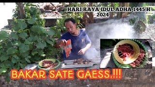 BAKAR SATE DI BELAKANG RUMAH ‼️ HARI RAYA IDUL ADHA