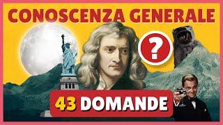 Sei un genio? Sfida il quiz di cultura generale!