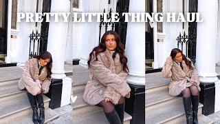 PRETTY LITTLE THING WINTER TRY-ON HAUL ️