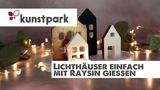 Lichthäuser mit Raysin gießen - DIY Anleitung