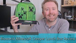 BACK TO SCHOOL - Bioworld Minecraft Creeper Lunch Box Review